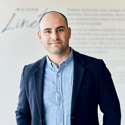 Alex Cosculluela, PDG de la Maison Lineti